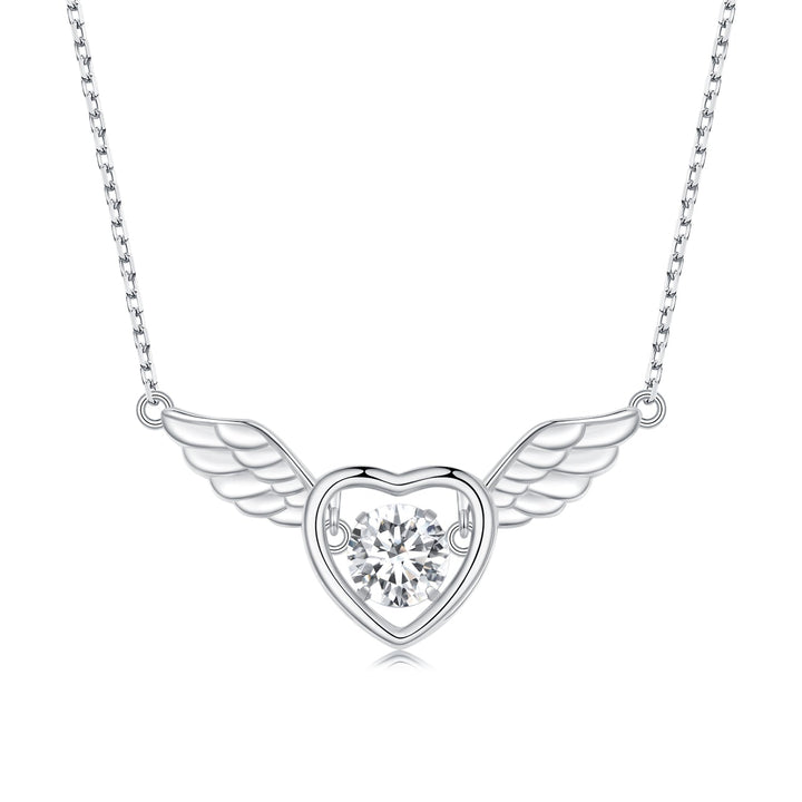 925 Sterling Silver Adjustable Necklace with Zircon and CZ for Women