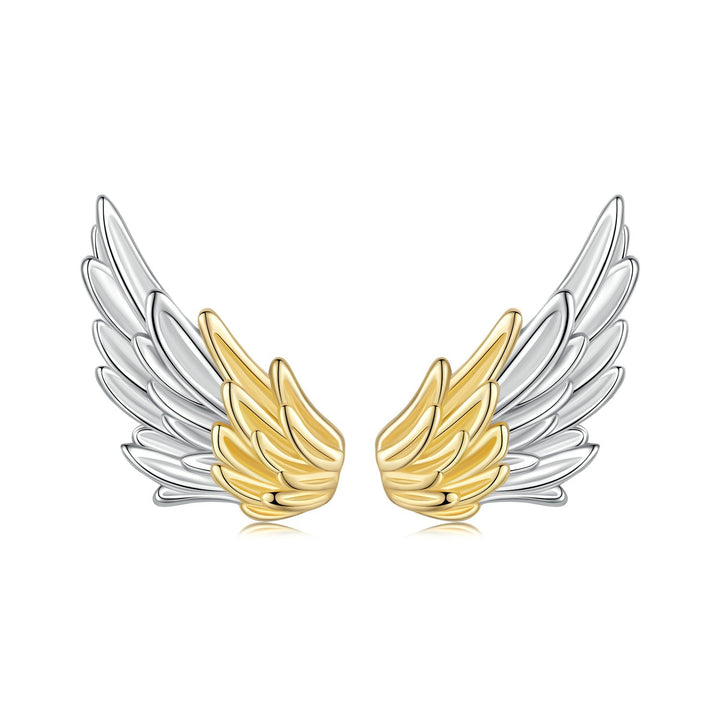 925 Sterling Silver Earrings with White Gold Plating for Women