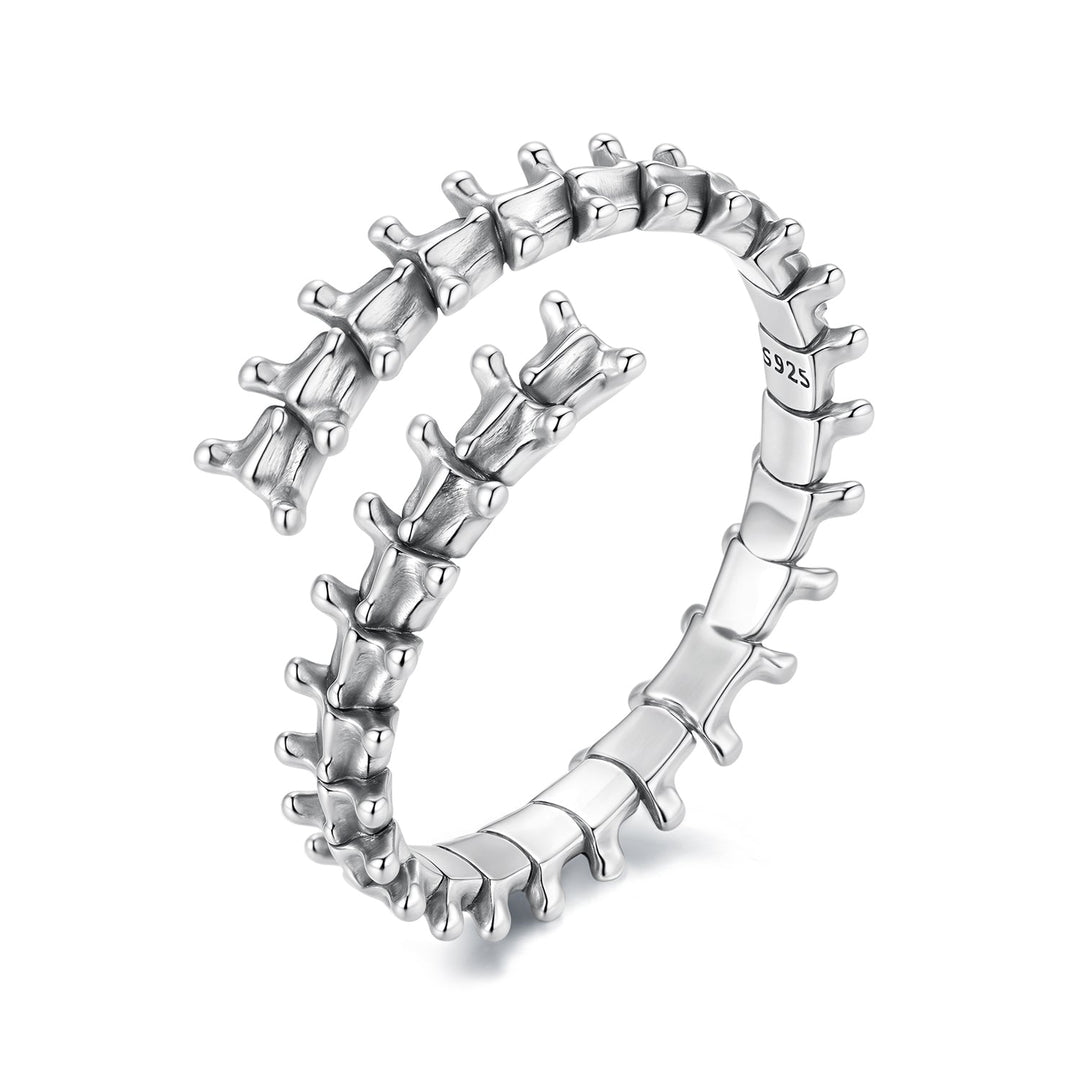 925 Sterling Silver Oxidized Silver Width 0.22-0.37cm Rings