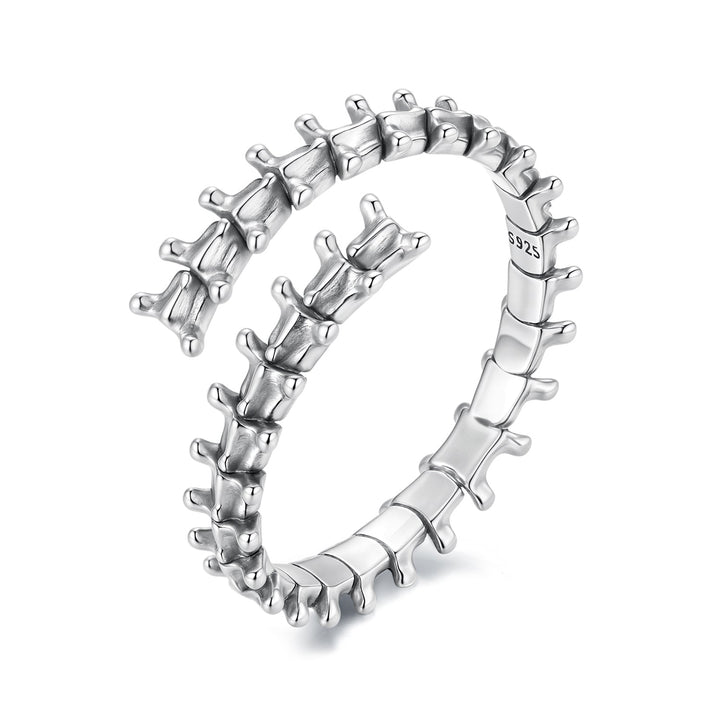 925 Sterling Silver Oxidized Silver Width 0.22-0.37cm Rings