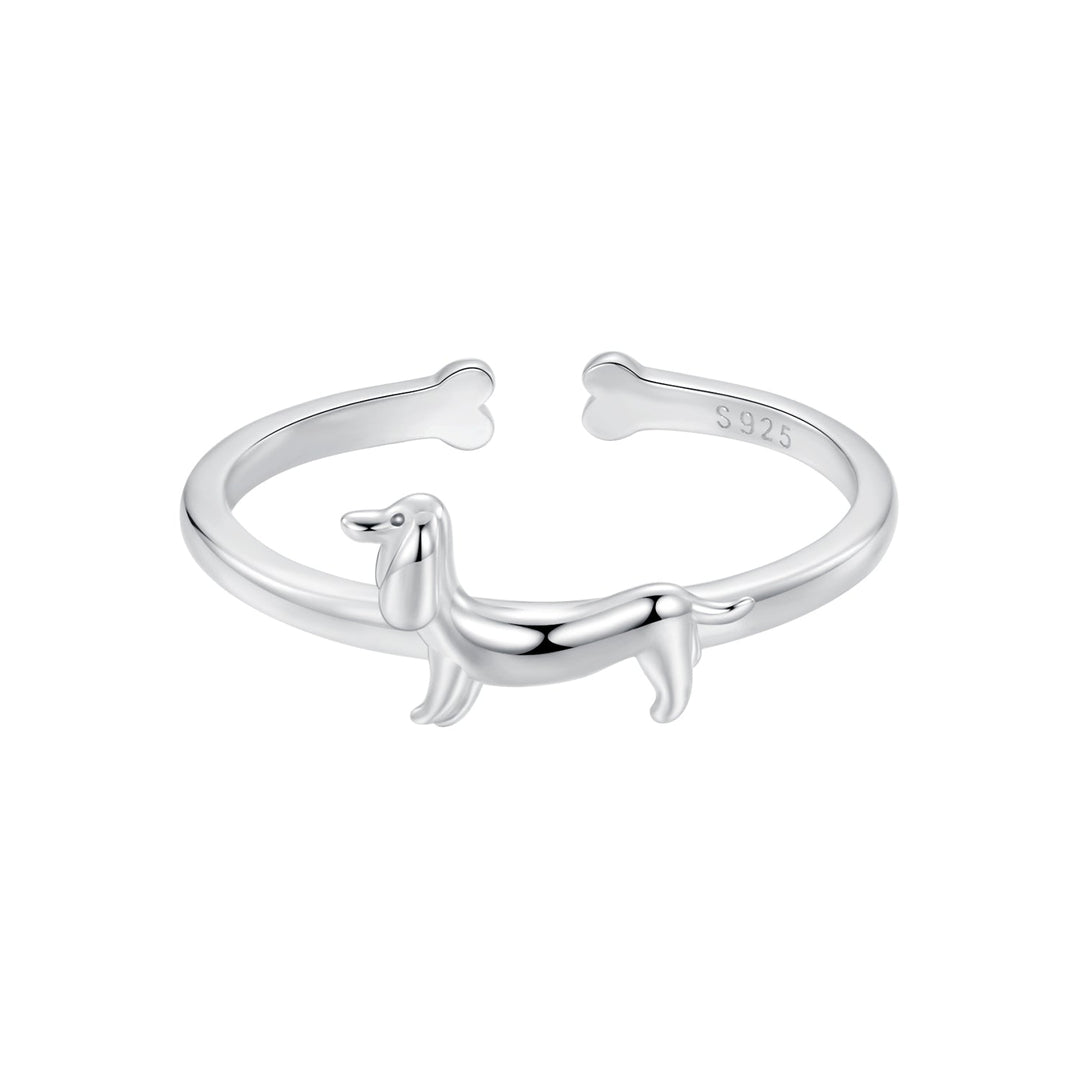 925 Sterling Silver Oxidized Silver 1.6mm Ring for Women