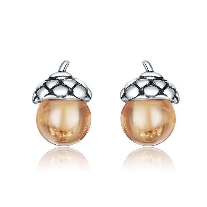 925 Sterling Silver Earrings with Pavé Setting and CZ for Women