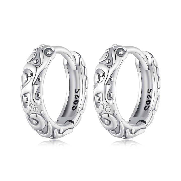 925 Sterling Silver Oxidized Earrings for Women