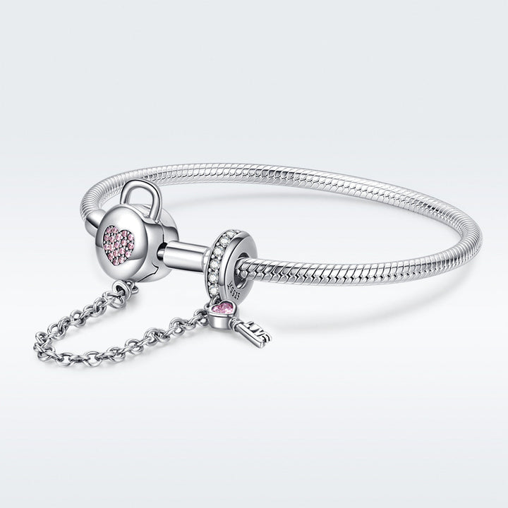 925 Sterling Silver Bracelet 17cm for Women