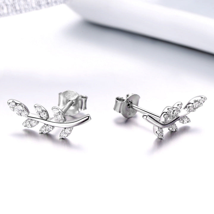 925 Sterling Silver Earrings with CZ