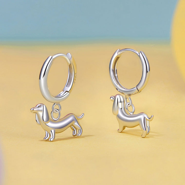 925 Sterling Silver &amp; Plated White Gold Earrings for Women