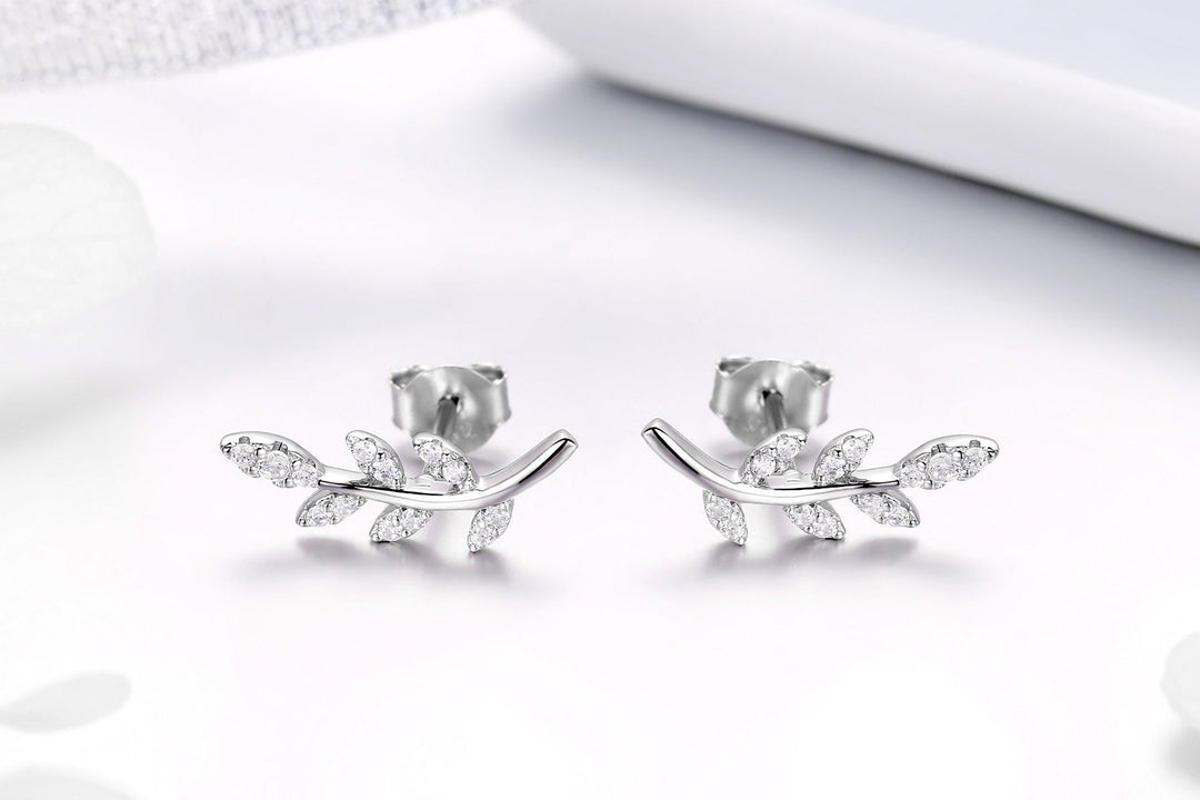 925 Sterling Silver Earrings with CZ