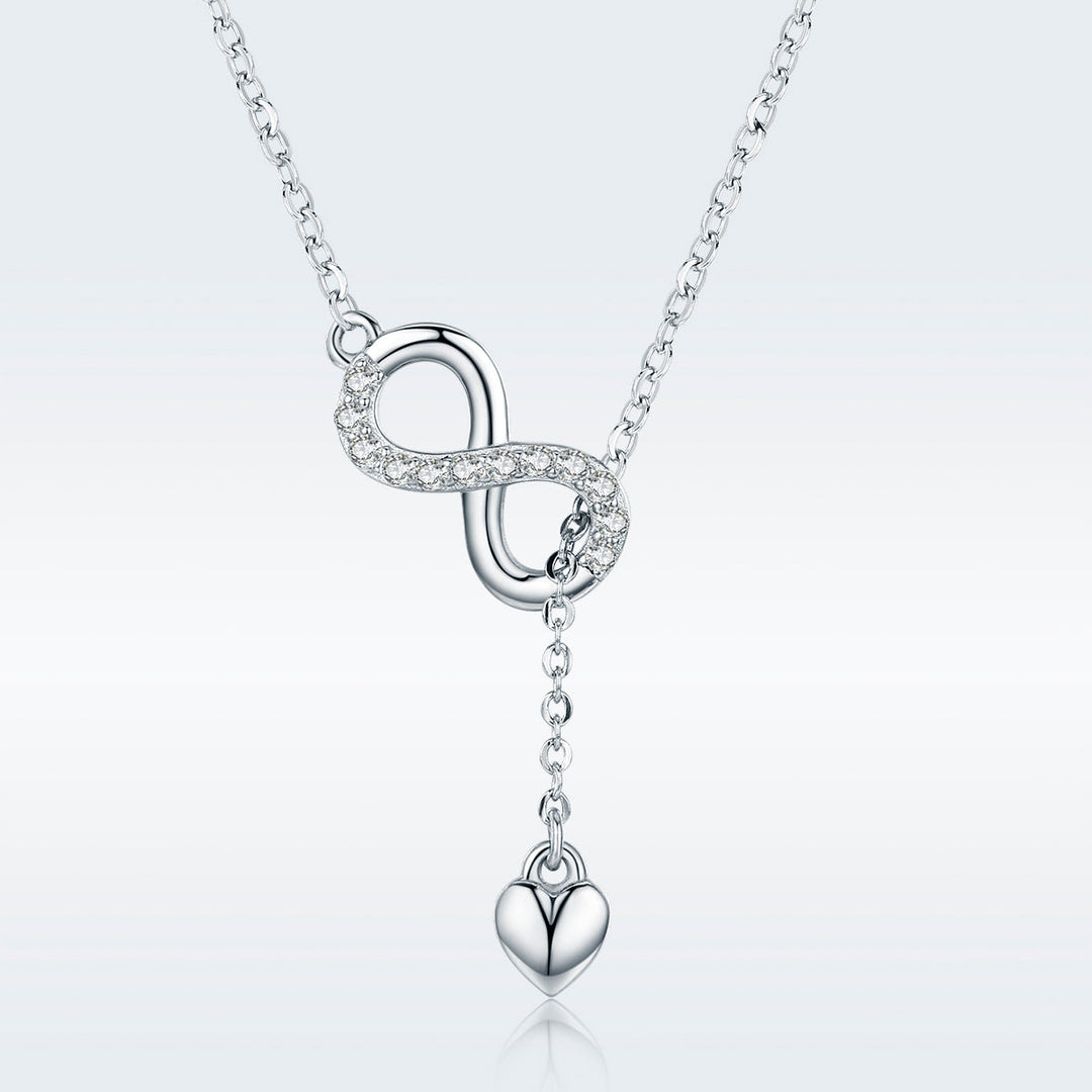 925 Sterling Silver Adjustable Necklace 38-45cm for Women