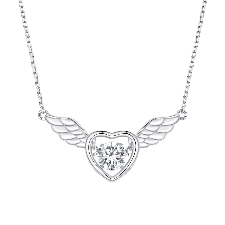 925 Sterling Silver Adjustable Necklace with Zircon and CZ for Women