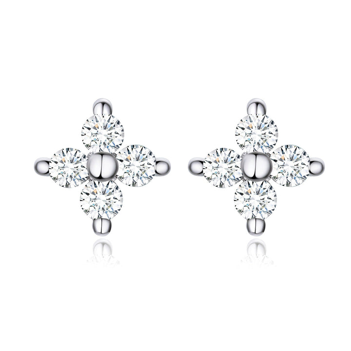 925 Sterling Silver CZ Earrings for Women
