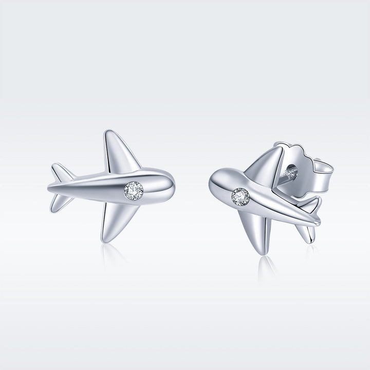 925 Sterling Silver Earrings with Pavé Setting CZ for Women
