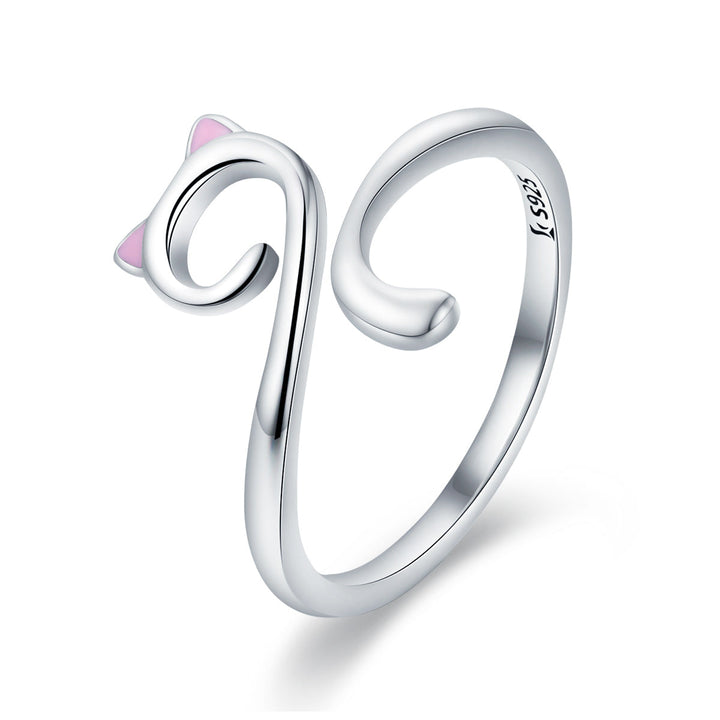 S925 Sterling Silver Adjustable Ring for Women