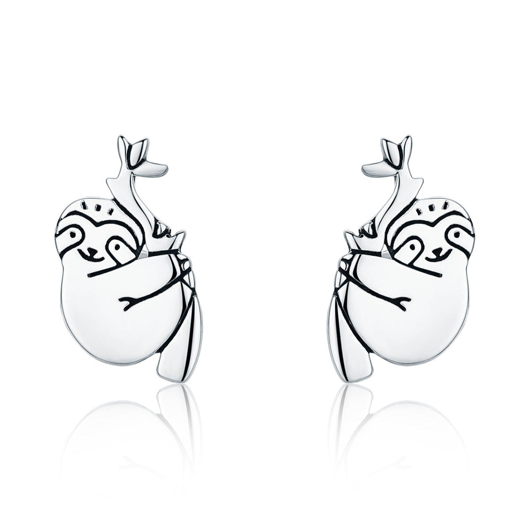 925 Sterling Silver Oxidized Earrings for Women