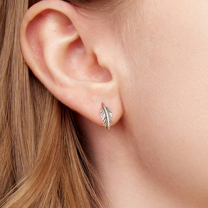 925 Sterling Silver Earrings with Oxidized Silver for Women