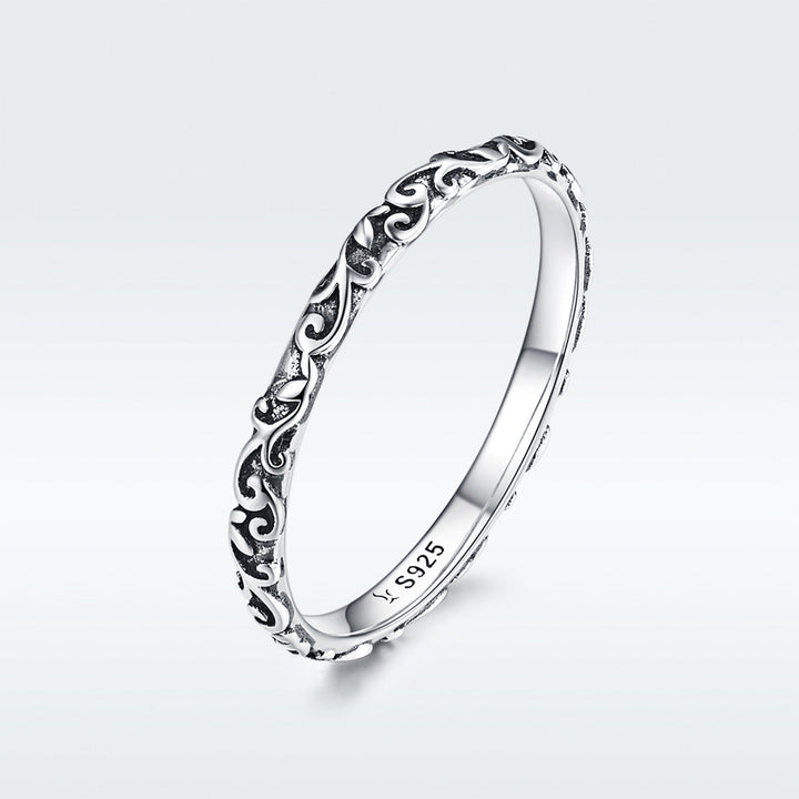 925 Sterling Silver Size 6.0 Ring for Women