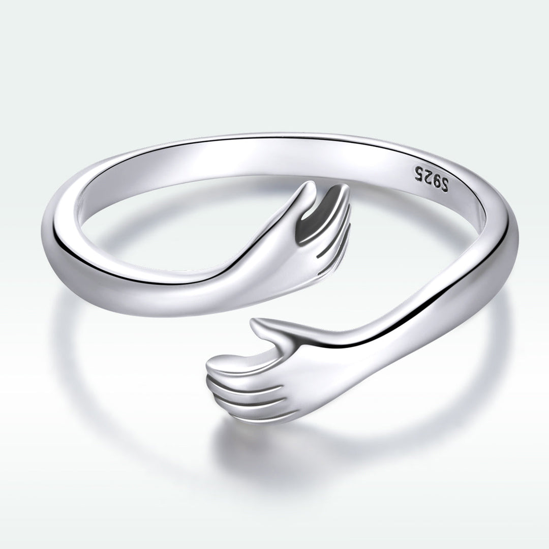 S925 Sterling Silver Oxidized Ring for Women