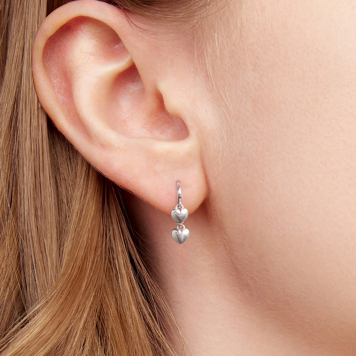 925 Sterling Silver Earrings 1.8*0.5cm for Women