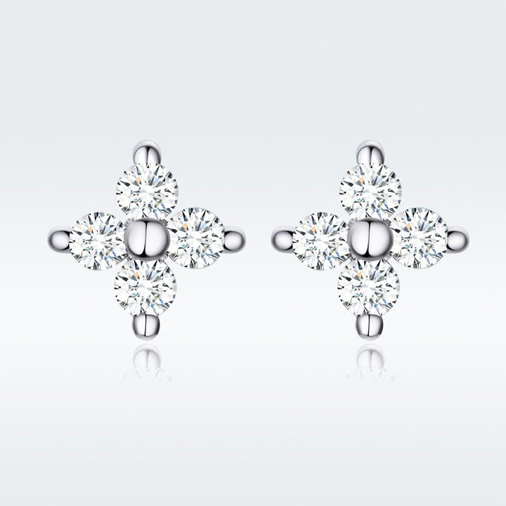 925 Sterling Silver CZ Earrings for Women