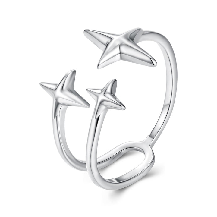 925 Sterling Silver Oxidized Silver Ring for Women