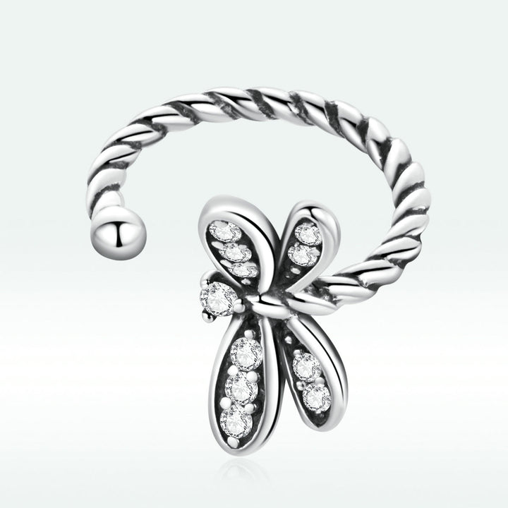 925 Sterling Silver Earrings with Pavé Setting and CZ for Women