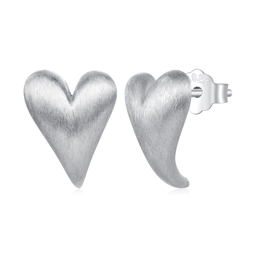 925 Sterling Silver Earrings with Platinum Plating for Women