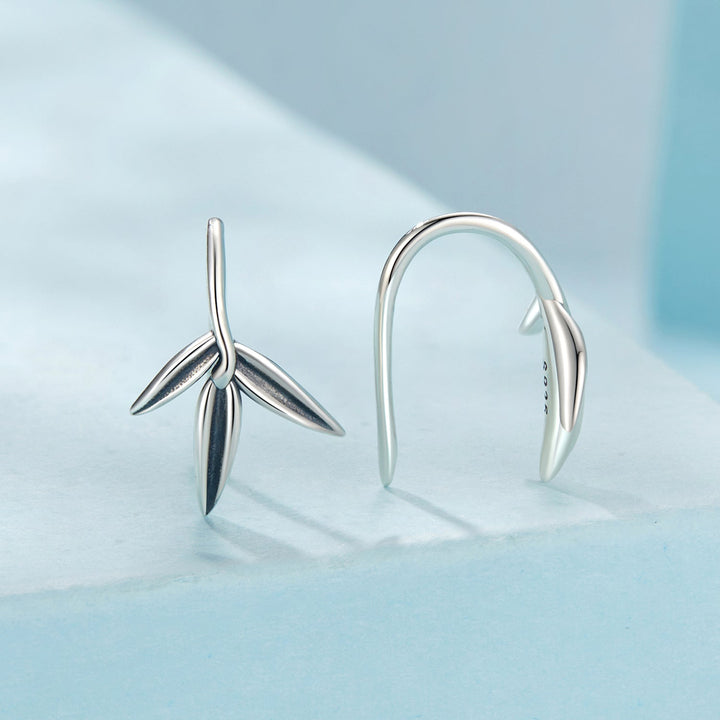 925 Sterling Silver Oxidized Silver Earrings for Women