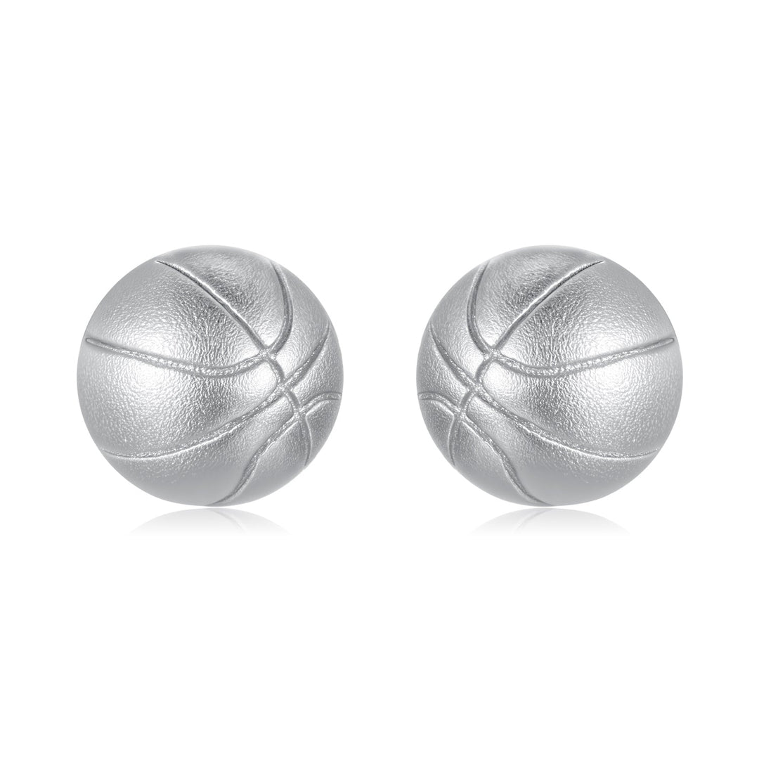 925 Sterling Silver Plated White Gold Earrings