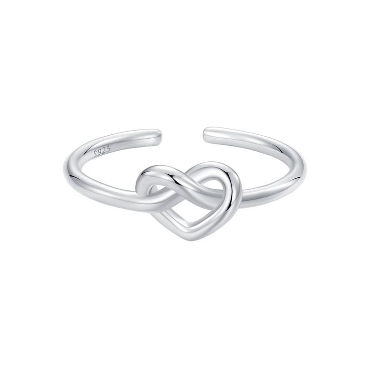 925 Sterling Silver &amp; Plated White Gold 1.6mm Ring for Women