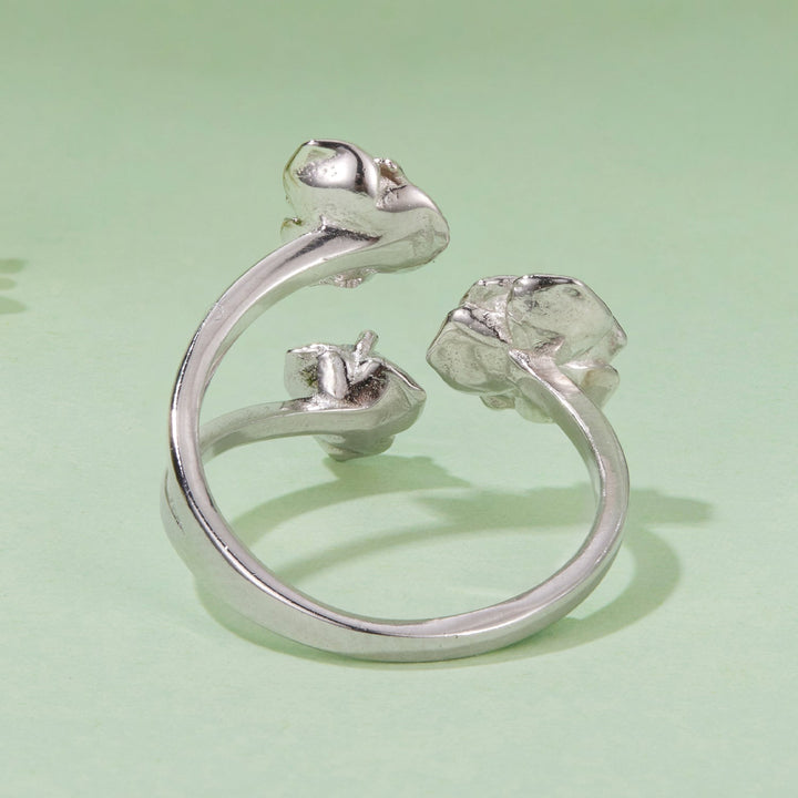 925 Sterling Silver 0.8cm Pavé Setting CZ Ring