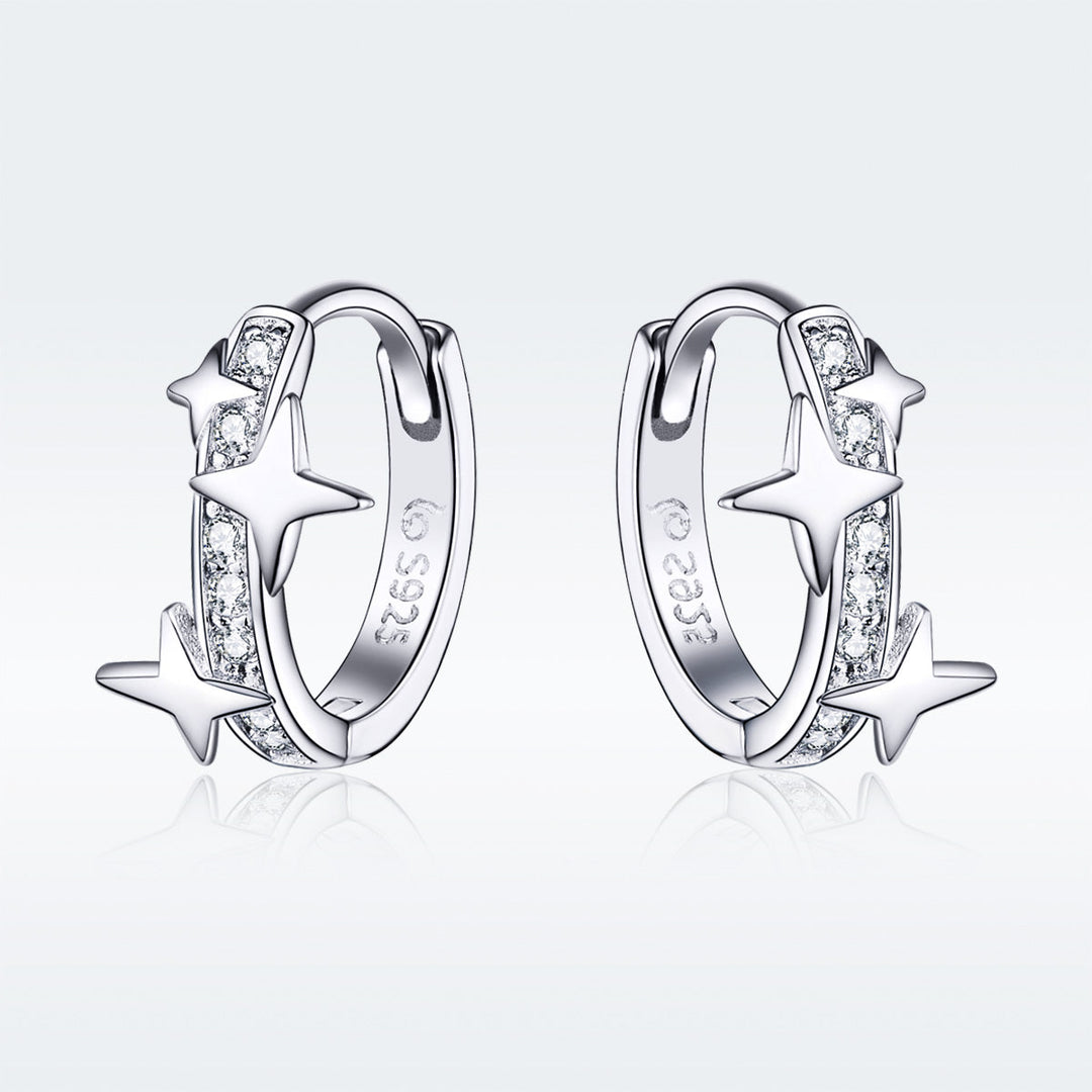 S925 Sterling SilverCZ Earrings for Women