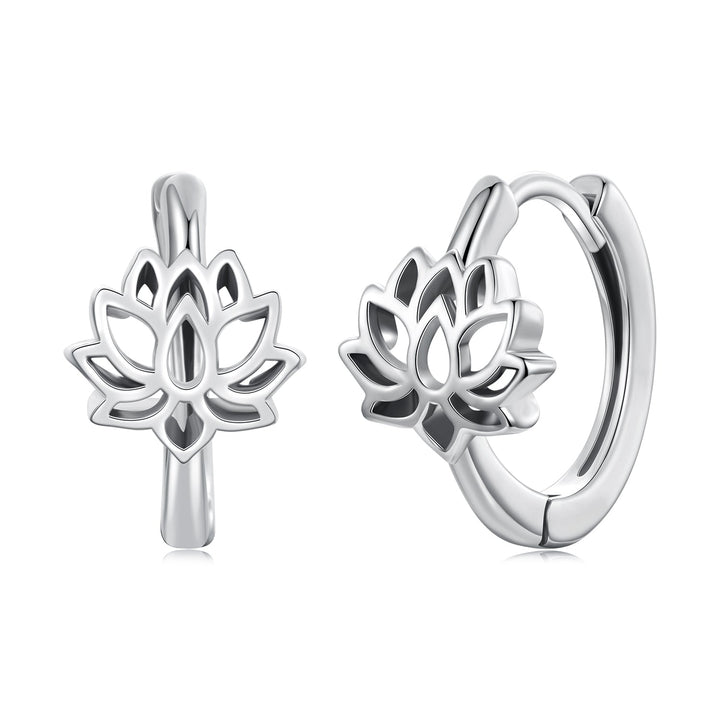 925 Sterling Silver Oxidized Silver Earrings 1.3x0.8cm for Women