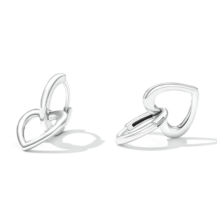 925 Sterling Silver Earrings for Women - Oxidized - 1.9x1.2cm
