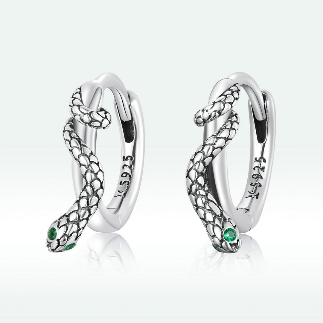 925 Sterling Silver Earrings with Pavé Setting CZ