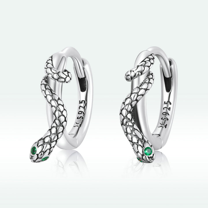 925 Sterling Silver Earrings with Pavé Setting CZ
