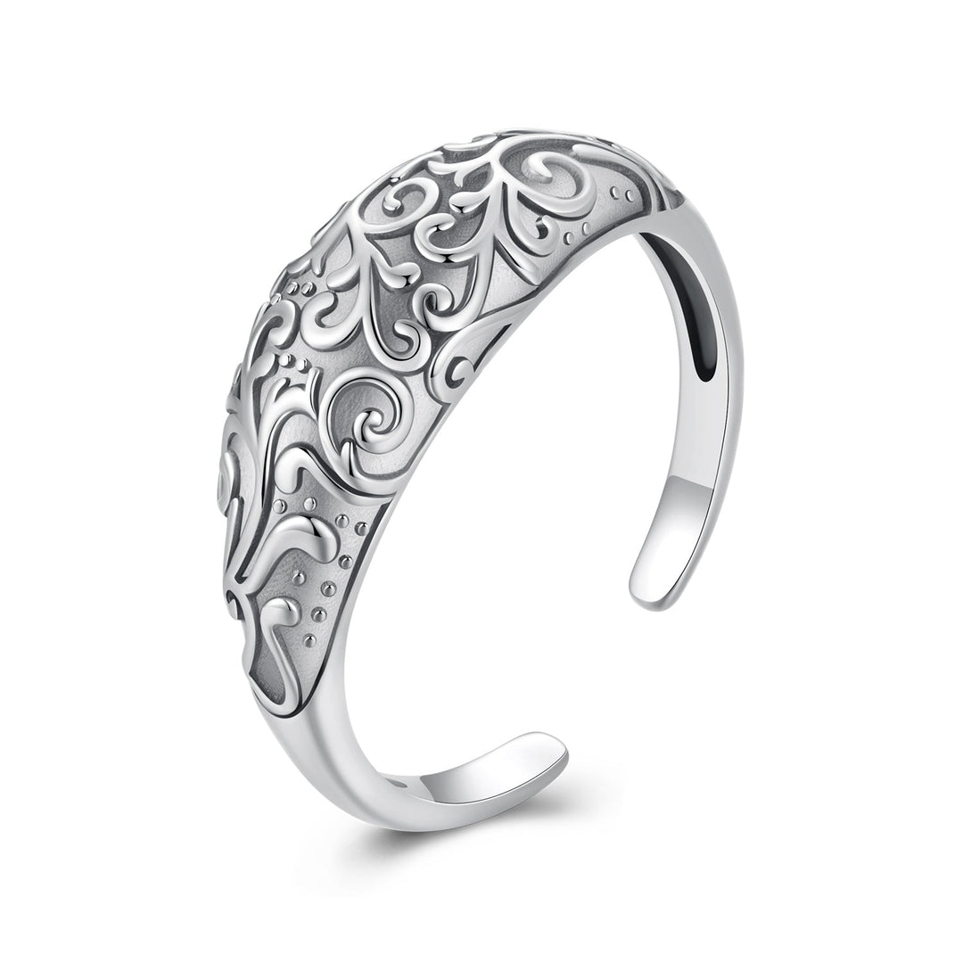 925 Sterling Silver &amp; Oxidized Silver Rings for Men
