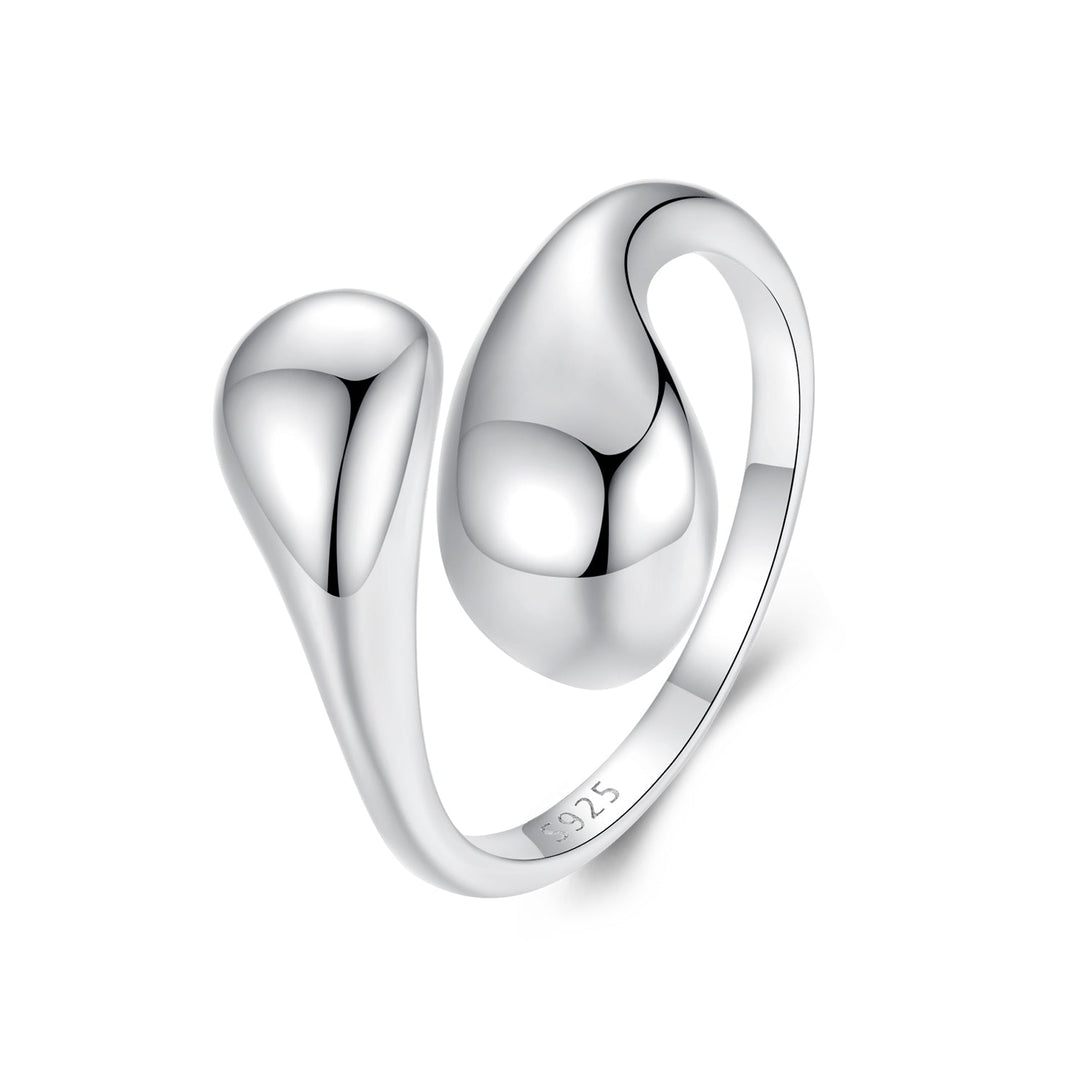 925 Sterling Silver Plated Gold Ring for Women