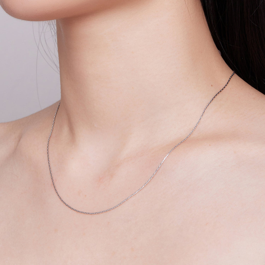925 Sterling Silver 45.0cm Necklace for Women