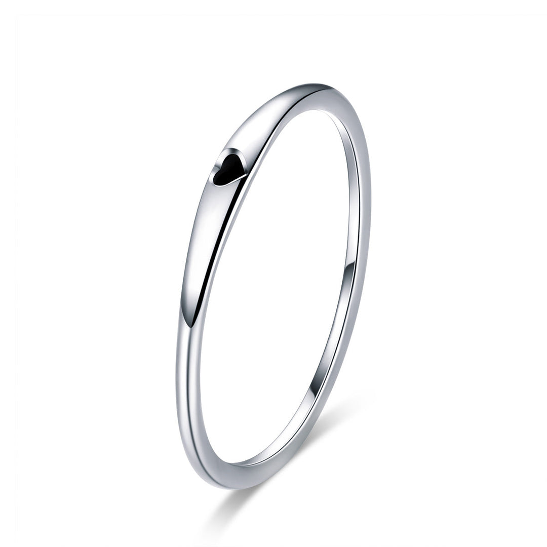 925 Sterling Silver Ring - Size 5.0, 2mm Width, S925 for Women