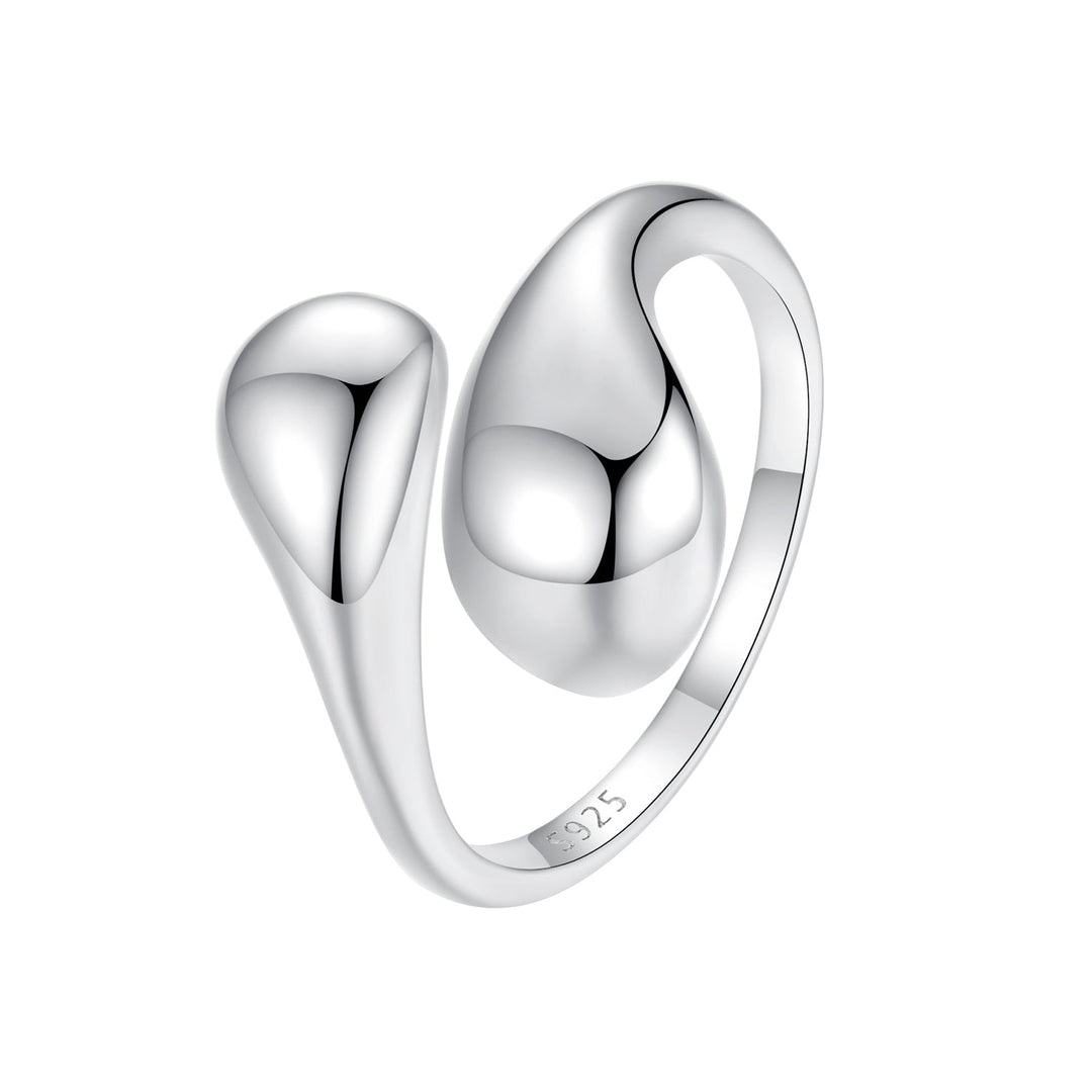925 Sterling Silver Plated Gold Ring for Women