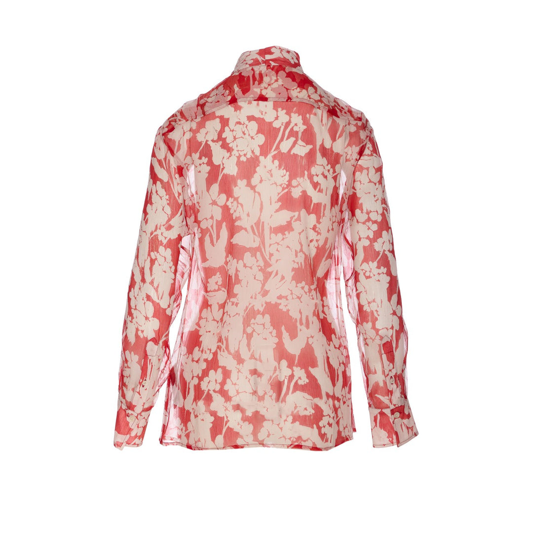 Victoria Beckham Women Draped Pleated Shirt