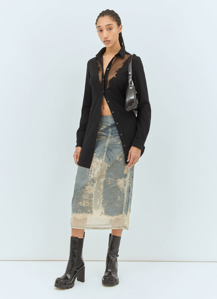 Diesel Women D-Giseld Shirt Dress