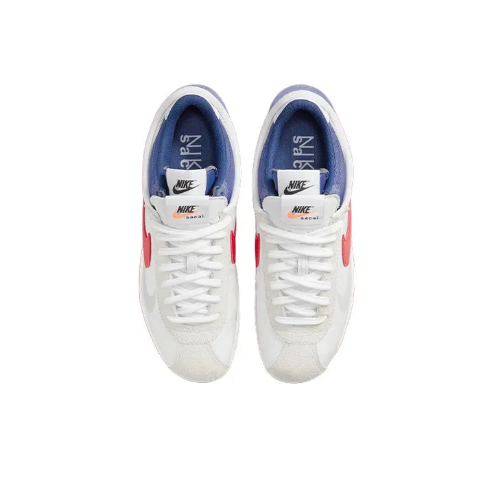 Nike Zoom Cortez Sp Sacai White University Red Blue