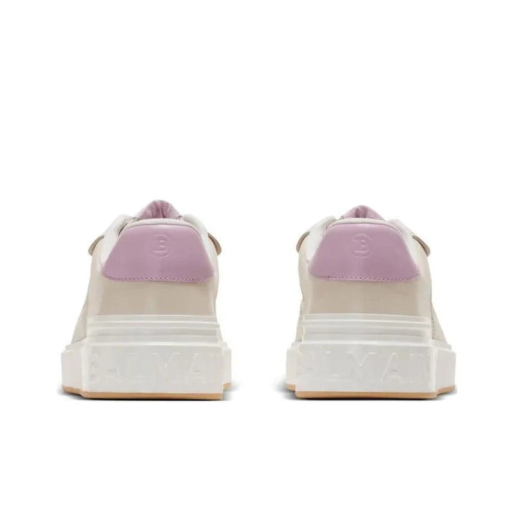 BALMAIN B-Court Flip Leather Sneakers