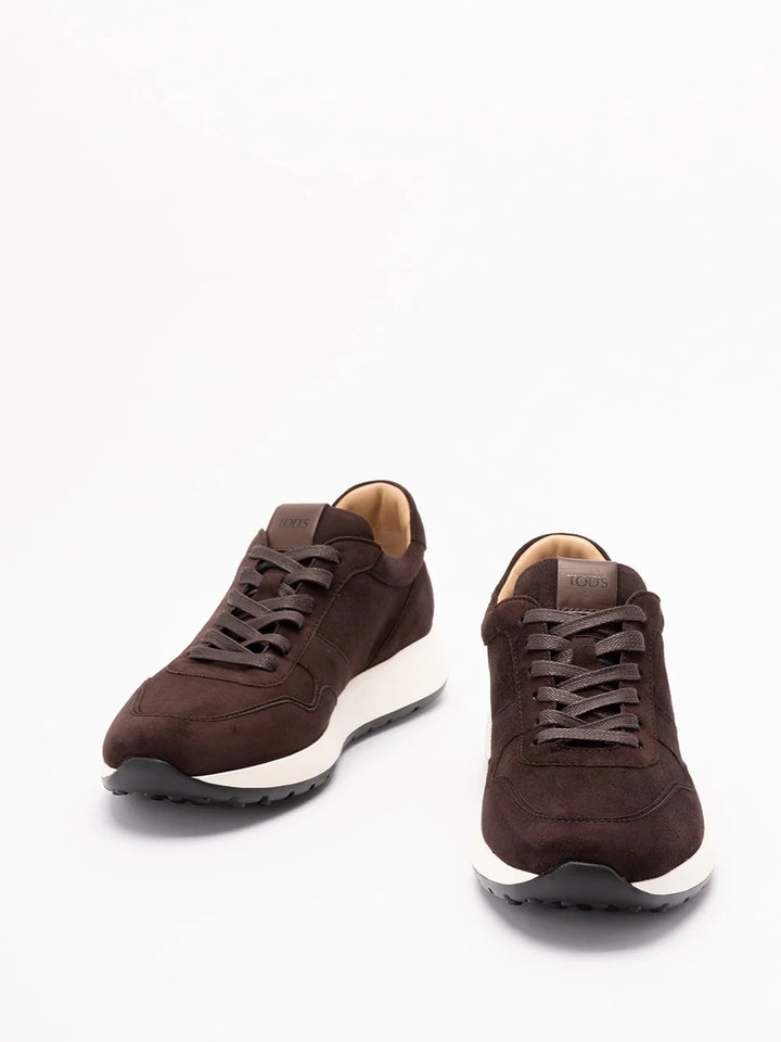 Tod's Men Sneakers In Suede