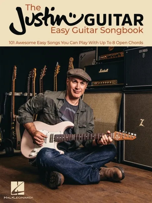 The Justinguitar Easy Guitar Songbook: 101 Awesome Easy Songs You Can Play with Up to 8 Open Chords - Paperback