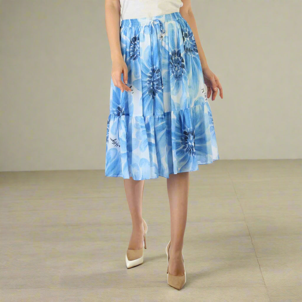 Tommy Hilfiger blue floral Skirts