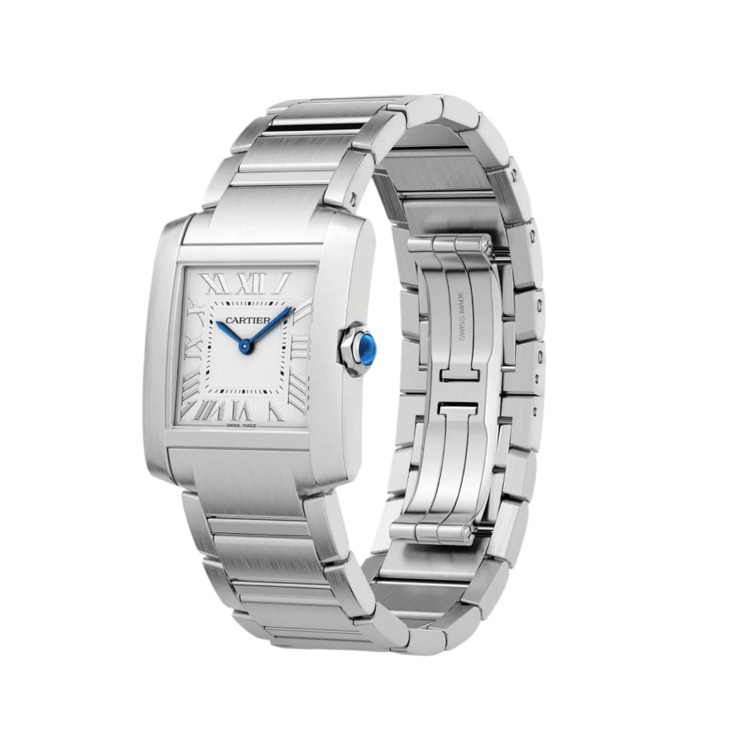 Cartier Tank Française Watch, Medium Model, Quartz Movement, Steel