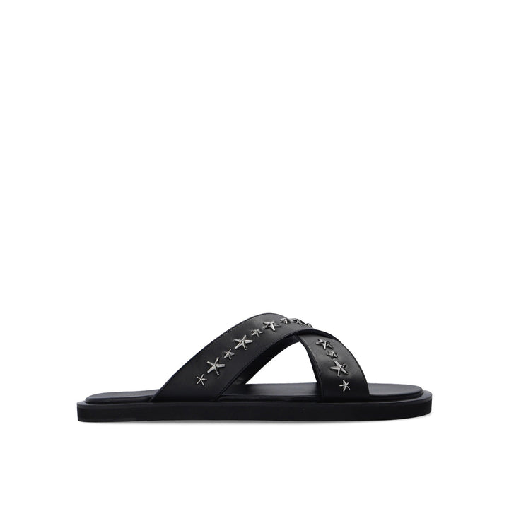 Jimmy Choo Palmo Leather Sandals Men