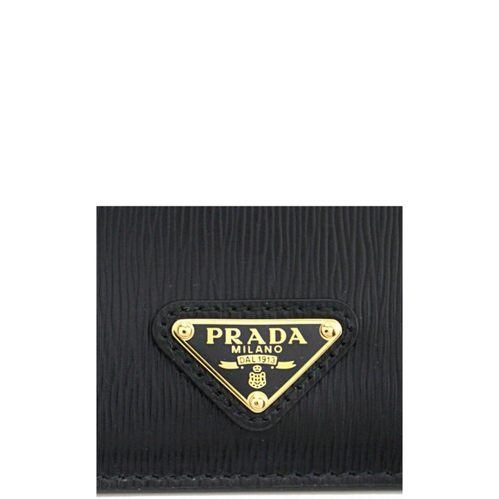 Prada Leather Cad Holder Women