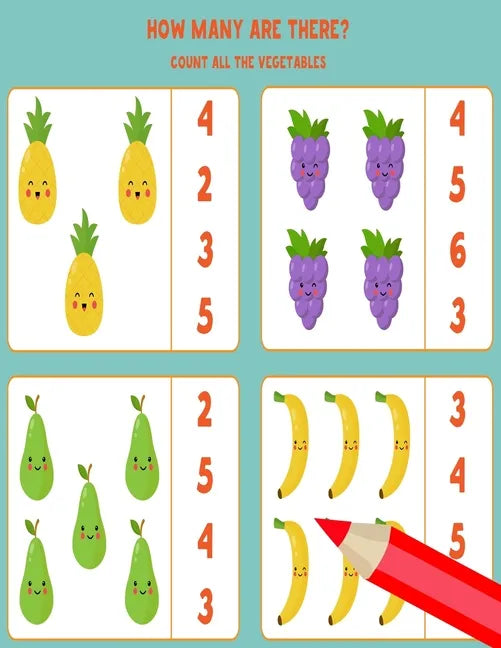 How Many Are There?: Preschool Workbook - Numbers 1-10 - Paperback